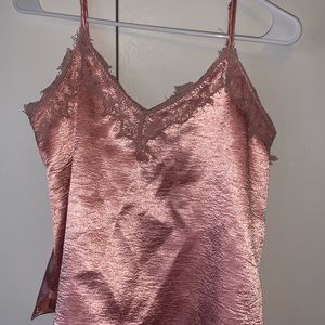 Shiny pink tank